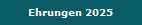 Ehrungen 2025